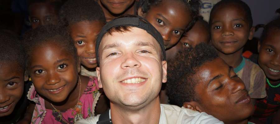 Daniel Kasprowicz na Madagaskarze