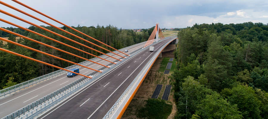Odcinek drogi ekspresowej S5 Ornowo - Wirwajdy będzie kontynuacją obwodnicy Ostródy w ciągu drogi krajowej nr 16