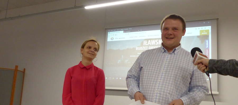 Jolanta Darkowska i Adam Liedtke ze Stowarzyszenia Sportów Wodnych MOS Iława