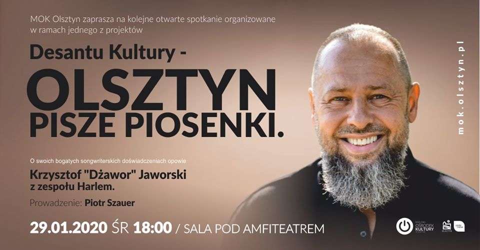 Olsztyn Pisze Piosenki. Spotkanie z Krzysztofem Dżaworem Jaworskim - full image