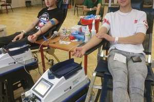 Młodzi dawcy podarowali 17 litrów krwi