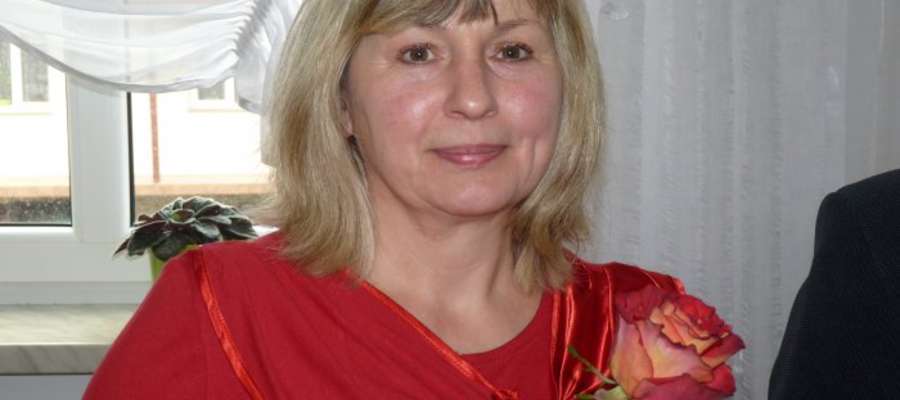 Hanna Michalska, sołtys wsi Trzcin