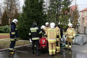 Oleccy strażacy szkolą swoich kolegów z OSP