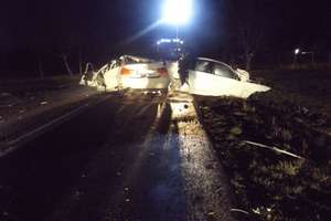 Samochód uderzył w drzewo. Zginął 24-letni kierowca   