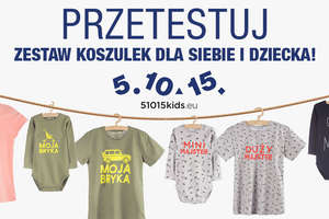 Uwaga: TESTOWANIE koszulek dla dużych i małych od 5.10.15.!
