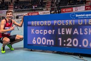 Kacper Lewalski z najlepszym wynikiem w historii polskiej lekkoatletyki