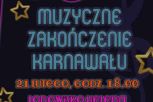 Muzyczne zakończenie karnawału na lodowisku