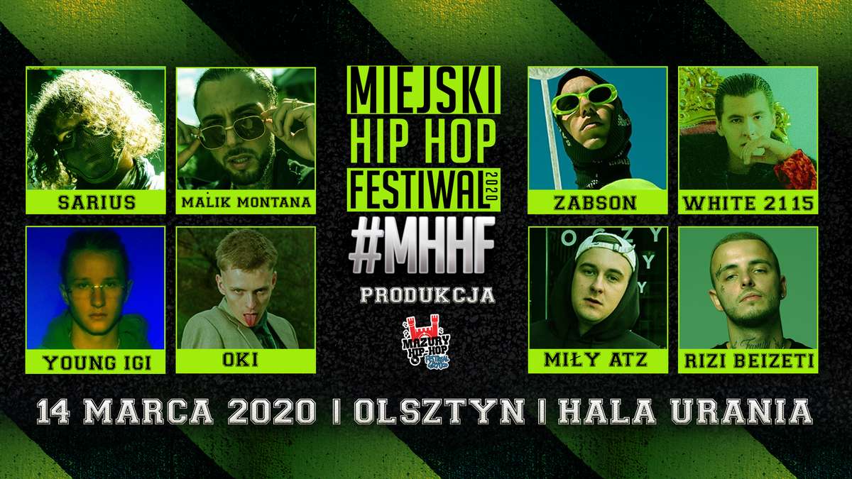 MHHF Miejski Hip Hop Festiwal | Olsztyn Hala Urania - full image