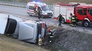 Uwaga kierowcy!  Wypadek na obwodnicy Olsztyna [ZDJĘCIA]