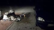 Policjant ugasił pożar. Pomagała mu żona 