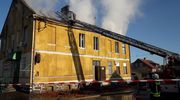 Pożar domu w Słoneczniku, cztery rodziny straciły dach nad głową