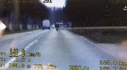 Pirat drogowy na motocyklu w okolicy Lubawy