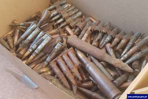 Ponad 300 sztuk amunicji znaleziono u "pasjonata" militariów