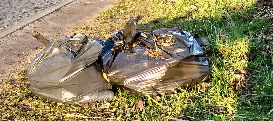Władzie miejskie raczej średnio dbają o gospodarowania odpadami w Ostródzie. Śmieci zalegają na ul Słowackiego