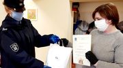 Iława: Skazani szyją maseczki, funkcjonariusze je rozdają