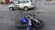 W zderzeniu z osobówką zginął 38-letni motocyklista