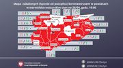 10 ofiar śmiertelnych, 222 nowych chorych