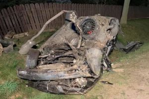 Tragiczny wypadek w gminie Szreńsk. Nie żyje młody mężczyzna, dwie osoby ciężko ranne