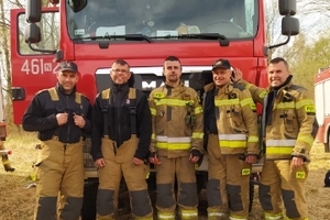 Strażacy z Iławy brali udział w gaszeniu pożarów w Biebrzańskim Parku Narodowym [ZDJĘCIA]