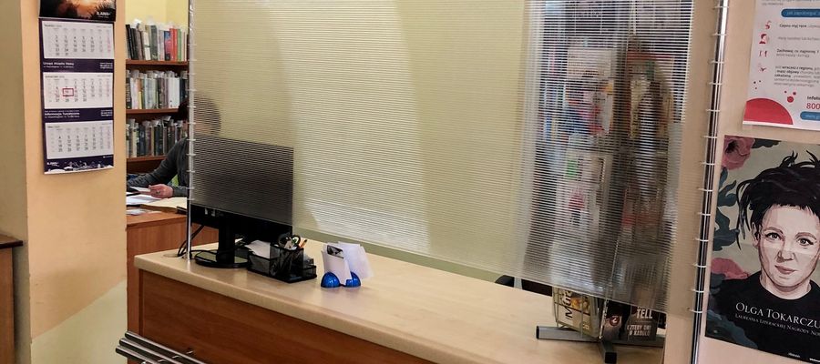 Bibliotekarze będą oddzieleni od wypożyczających
