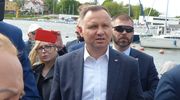 Prezydent nad Jeziorakiem. Wizyta Andrzeja Dudy w Iławie [FOTO, VIDEO]