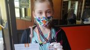 Wiktoria z trzecim miejscem w Polsce i na wyjątkowej lekcji on line