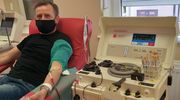 Komendant nowomiejskiej policji pokonał koronawirusa i oddał osocze, aby ratować innych