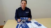 Policjantka z Pisza uszyła maseczki, które trafią na Śląsk