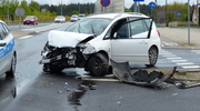 Wypadek w Iławie — poszkodowani trafili do szpitala [ZDJĘCIA, WIDEO]