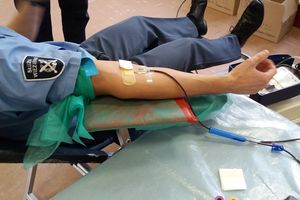 Funkcjonariusze Służby Więziennej oddali ponad 60 litrów krwi
