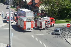 Kolejne zderzenie dwóch aut pod mławskim szpitalem - AKTUALIZACJA