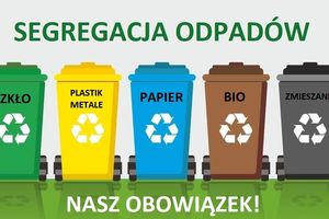 Od poniedziałku (1 czerwca) obowiązek segregacji odpadów dla wszystkich