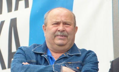 Zbigniew Szczypiński, były już dyrektor sportowy Jezioraka Iława