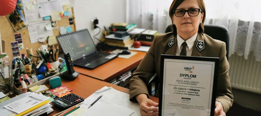 Zespół Szkół Leśnych w Rucianem-Nidzie uzyskała najwyższy wynik wśród wszystkich szkół powiatu piskiego w rankingu Orły Edukacji 2019, 2020