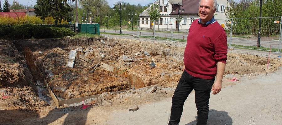 Solidne fundamenty będą podstawą odbudowanego domu Stefana Gołębiowskiego