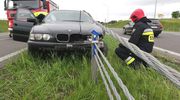 Wypadek na obwodnicy Olsztyna. Trwają poszukiwania kierowcy i pasażerki