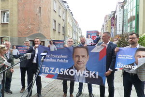 W cztery dni zebrali tysiące podpisów. Kiedy Rafał Trzaskowski odwiedzi Olsztyn?
