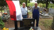 Żołnierz Legionów spoczywa pod biało-czerwoną flagą na cmentarzu w Lipicy