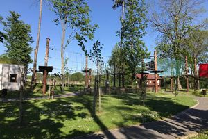Park linowy w Lubawie zaprasza