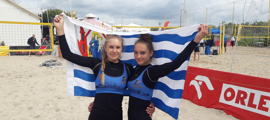 Zuzanna Iwankowska i Wiktoria Borszewska (Kris Bus Zryw-Volley Iława) będą nas reprezentowały w finale mistrzostw Polski juniorek w siatkówce plażowej