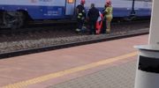 Mężczyzna potrącony przez pociąg zmarł w szpitalu