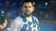 Konrad Bukowiecki z brązem w deszczu