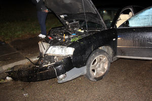 Wypadek na drodze relacji Strzegowo – Wola Kanigowska. Ranny 21-latek