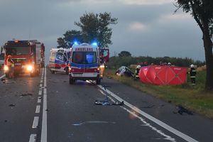 Wypadek śmiertelny pod Starymi Kosinami