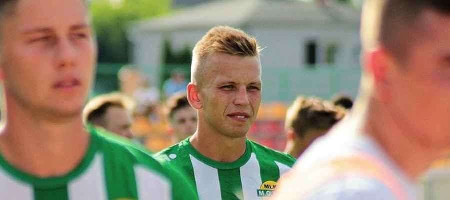Łukasz Goździejewski zdobył w dwóch ostatnich meczach dwie bramki dla Motoru Lubawa 