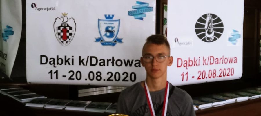 Mateusz z brązowym medalem