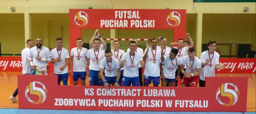 KS Constract Lubawa odrobił straty z Chorzowa i wywalczył Puchar Polski w futsalu