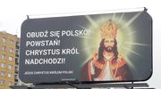 Jezus w koronie na billboardzie w Olsztynie. Co to za akcja? 