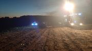 Motoparalotnia spadła na pole. Zginął 63-letni mężczyzna