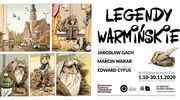 LEGENDY WARMIŃSKIE – Wernisaż wystawy komiksów autorstwa Jarosława Gacha